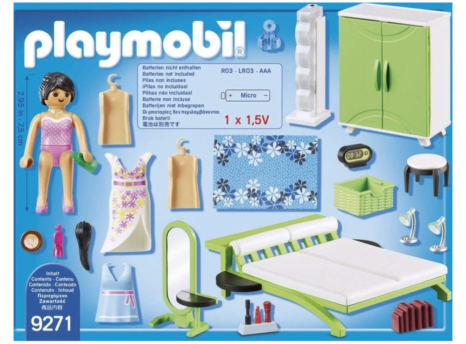 PLAYMOBIL® City Life 9271 Ložnice