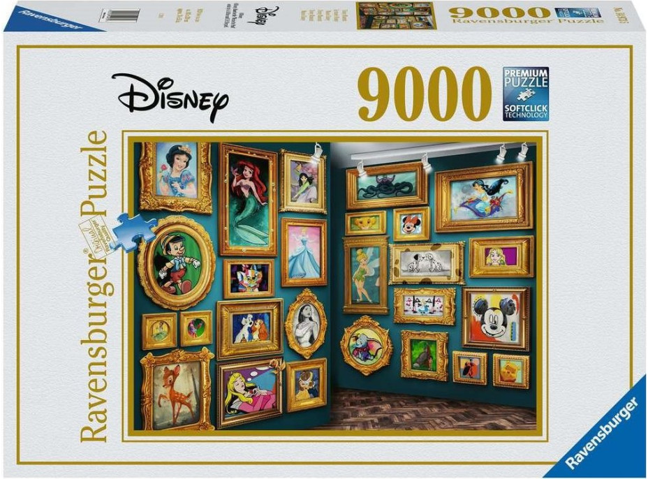 RAVENSBURGER Puzzle Disney muzeum 9000 dílků