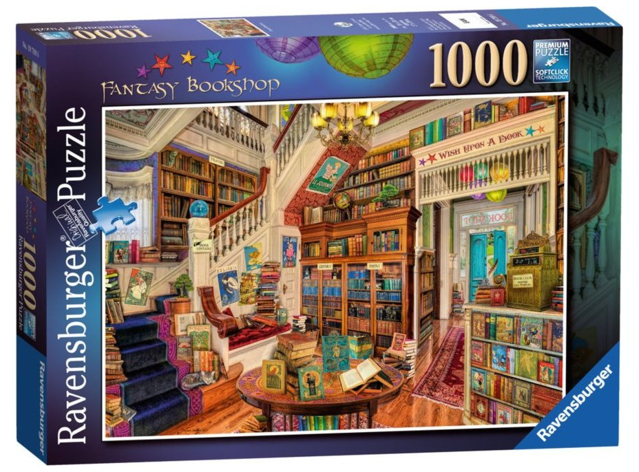 RAVENSBURGER Puzzle Fantastické knihkupectví 1000 dílků