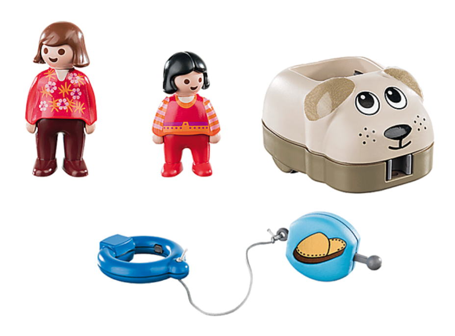 PLAYMOBIL® 1.2.3 70406 Můj tahací pejsek