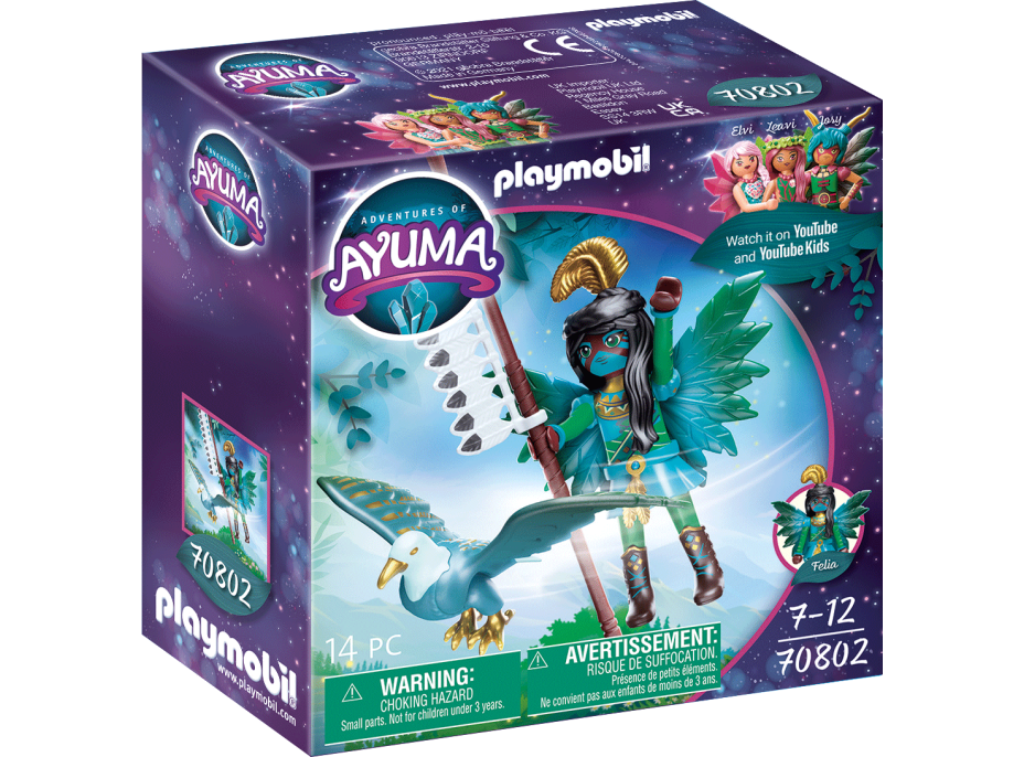 PLAYMOBIL® AYUMA 70802 Rytířská víla s pohádkovou zvířecí duší