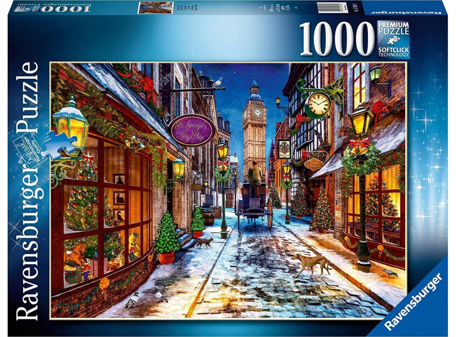 RAVENSBURGER Puzzle Čas Vánoc 1000 dílků