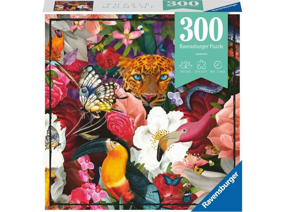 RAVENSBURGER Puzzle Moment: Květiny 300 dílků