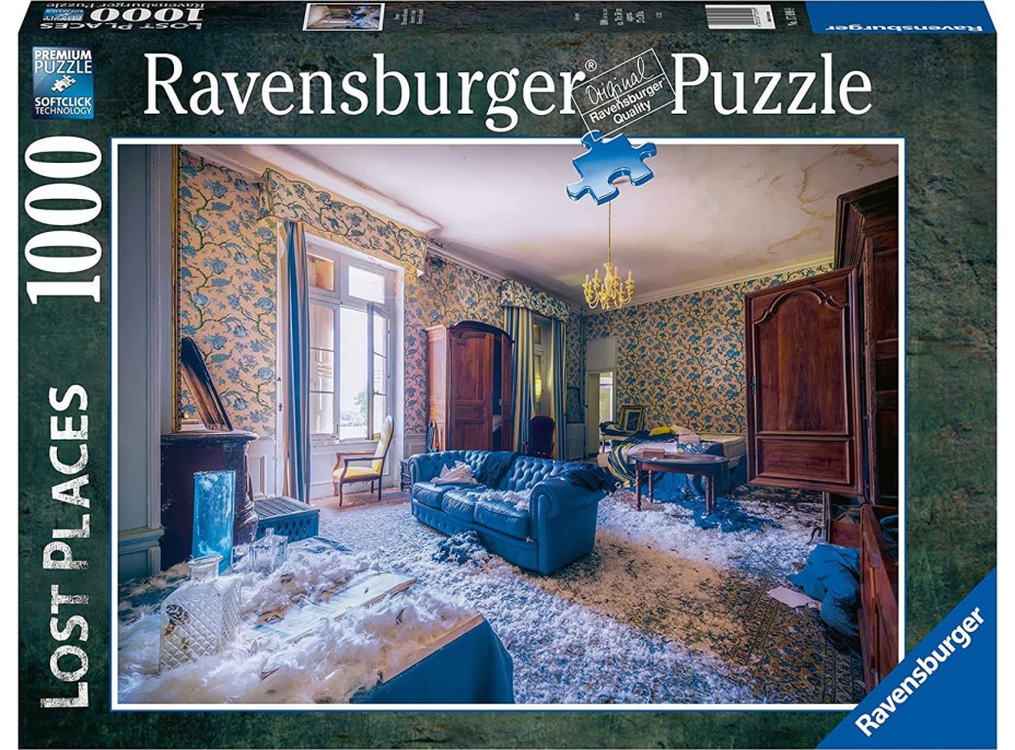 RAVENSBURGER Puzzle Ztracená místa: Snový pokoj 1000 dílků