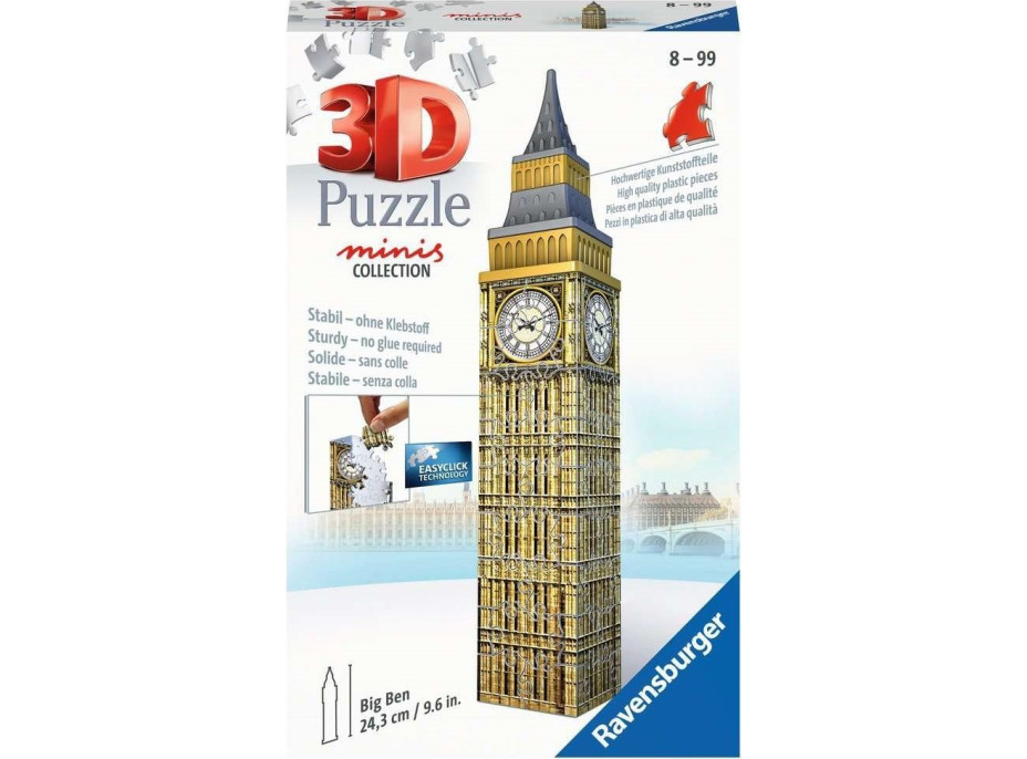 RAVENSBURGER 3D puzzle Mini Big Ben 54 dílků