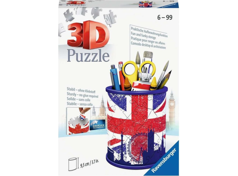 RAVENSBURGER 3D puzzle stojan: Londýn 54 dílků