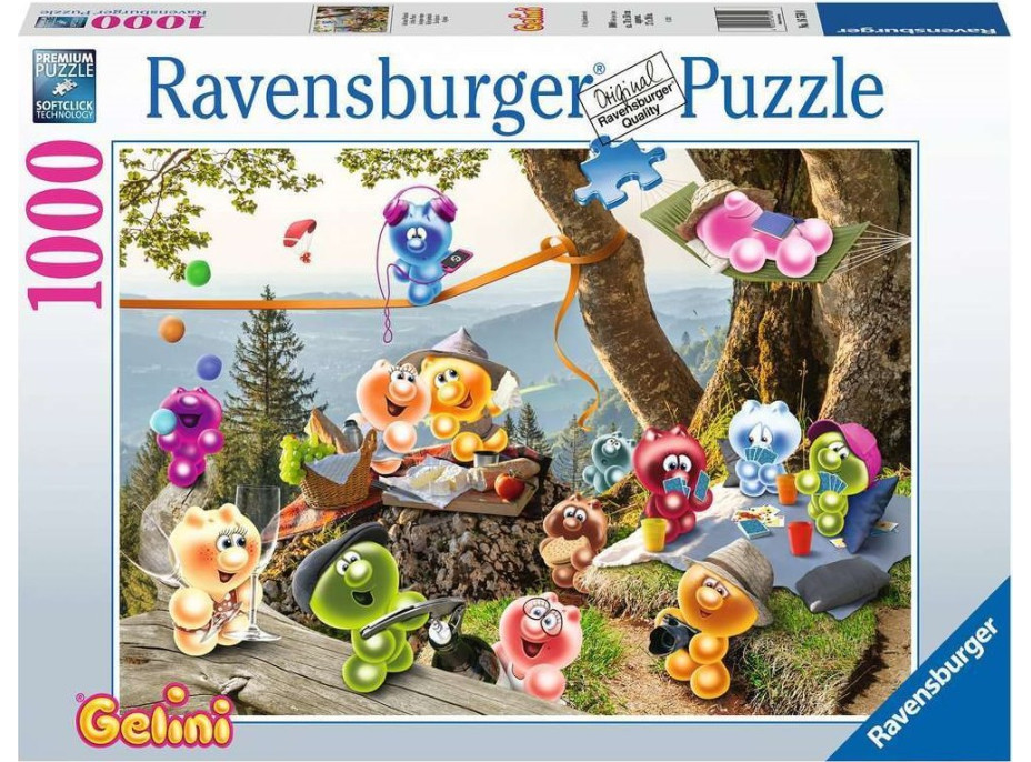 RAVENSBURGER Puzzle Gelini: Piknik 1000 dílků