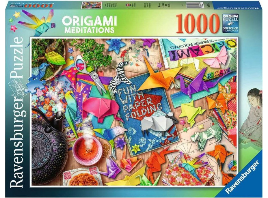 RAVENSBURGER Puzzle Origami 1000 dílků