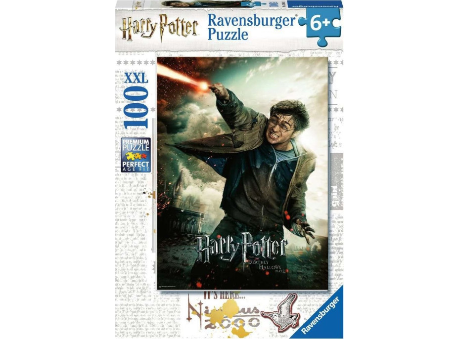 RAVENSBURGER Puzzle Harry Potter a relikvie smrti XXL 100 dílků