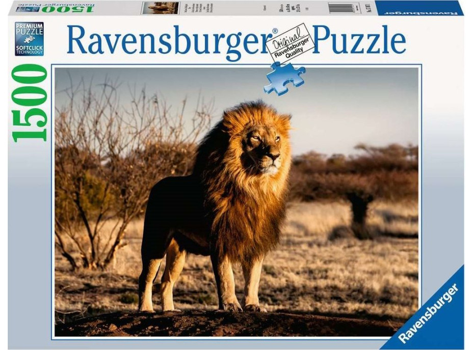 RAVENSBURGER Puzzle Lev 1500 dílků