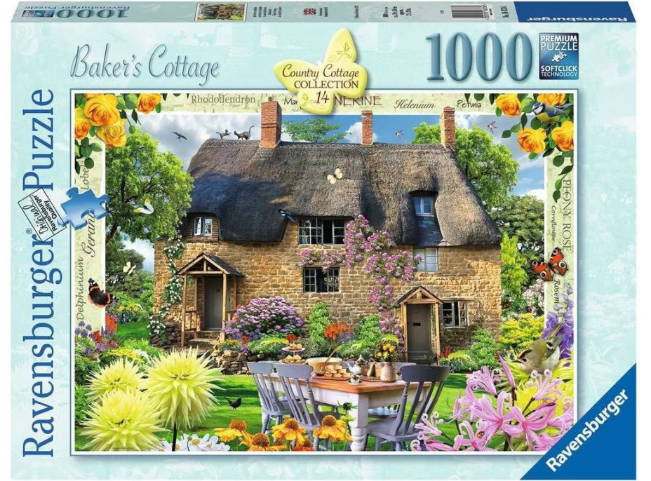 RAVENSBURGER Puzzle Pekařův domek 1000 dílků