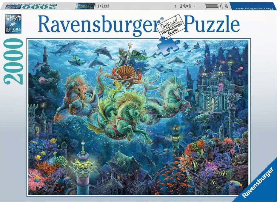 RAVENSBURGER Puzzle Podmořské kouzlo 2000 dílků