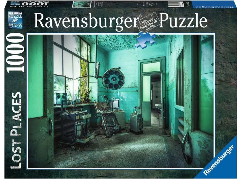 RAVENSBURGER Puzzle Ztracená místa: Blázinec 1000 dílků