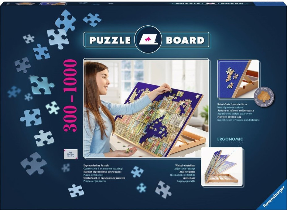 RAVENSBURGER Puzzle Board - dřevěná polohovací puzzle podložka