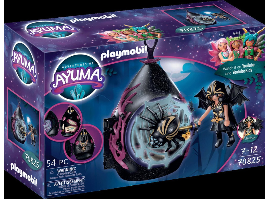 PLAYMOBIL® AYUMA 70825 Úkryt Netopýří víly