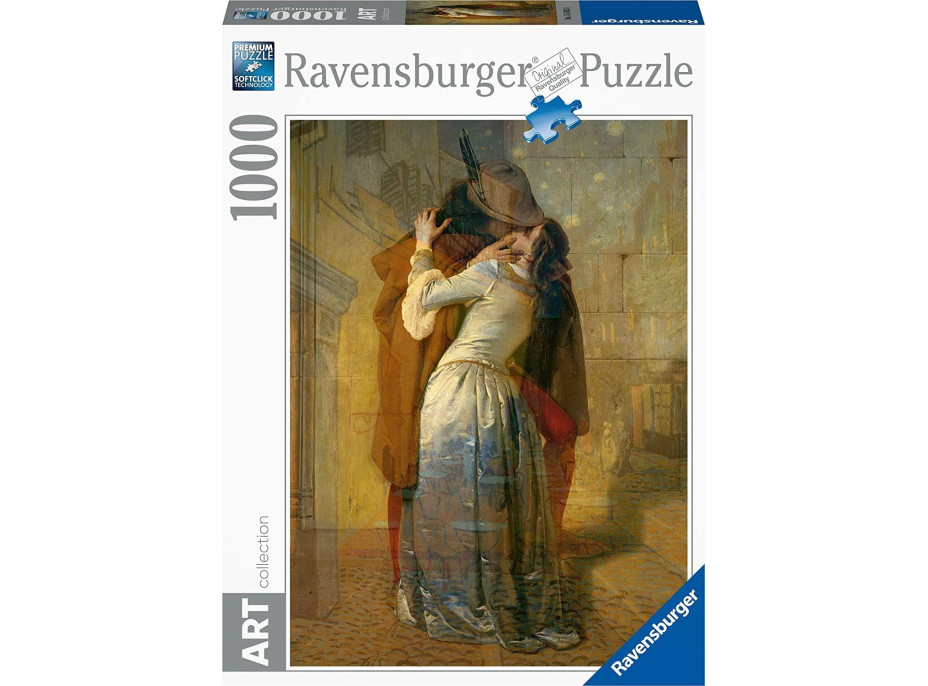 RAVENSBURGER Puzzle Art Collection: Polibek 1000 dílků