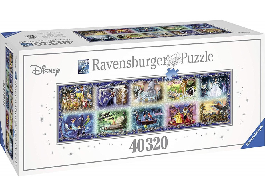 RAVENSBURGER Puzzle Disney Nezapomenutelné okamžiky 40320 dílků