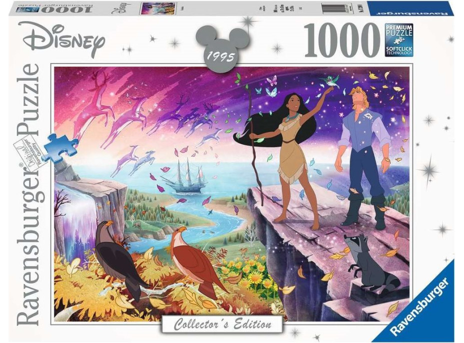 RAVENSBURGER Puzzle Disney: Pocahontas 1000 dílků