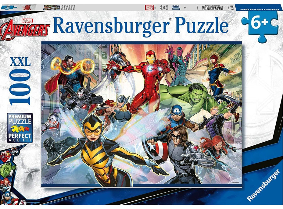 RAVENSBURGER Puzzle Marvel: Avengers XXL 100 dílků