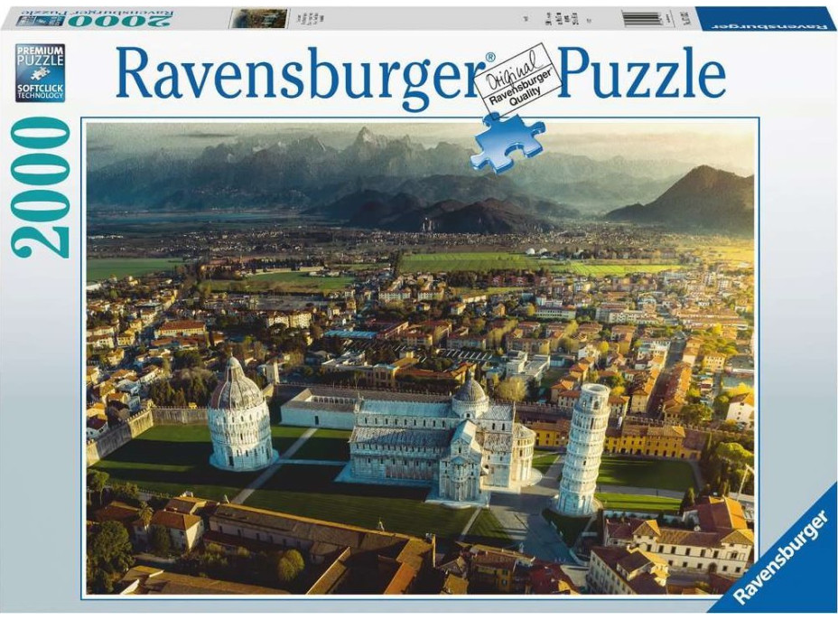 RAVENSBURGER Puzzle Pisa, Itálie 2000 dílků