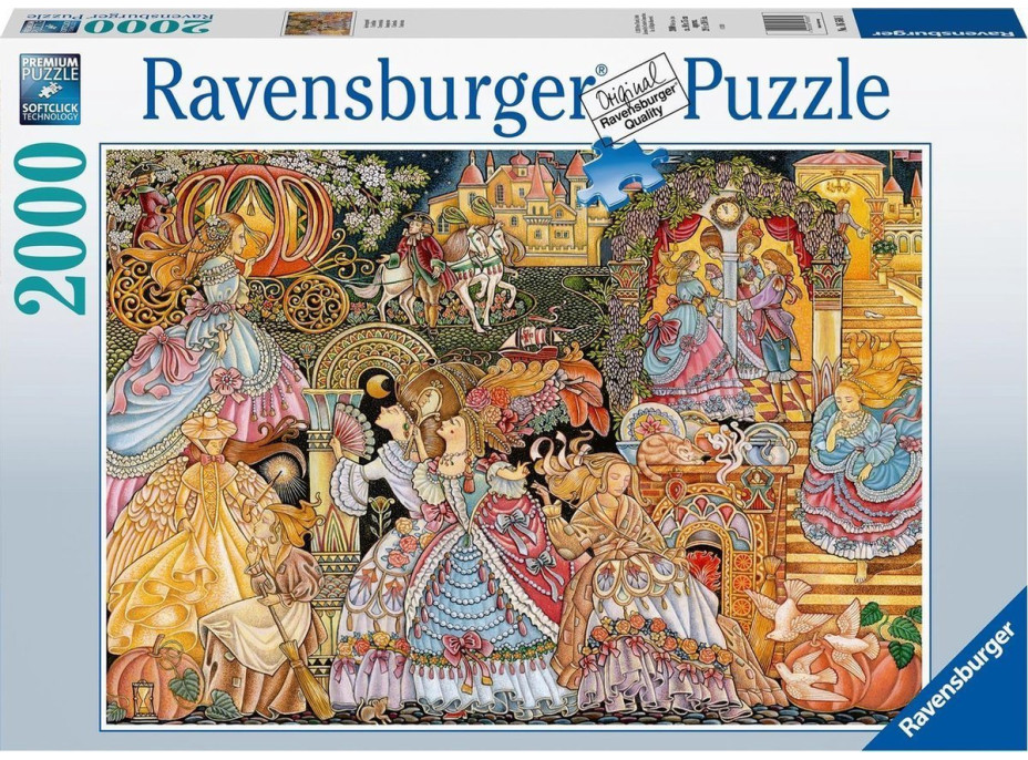 RAVENSBURGER Puzzle Popelka 2000 dílků