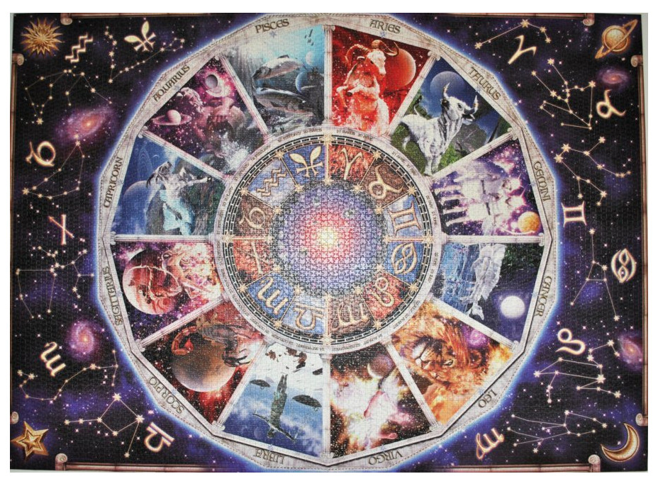 RAVENSBURGER Puzzle Astrologie - zvěrokruh 9000 dílků