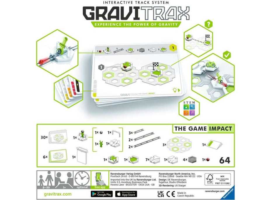 RAVENSBURGER Hra GraviTrax The Game: Dopad