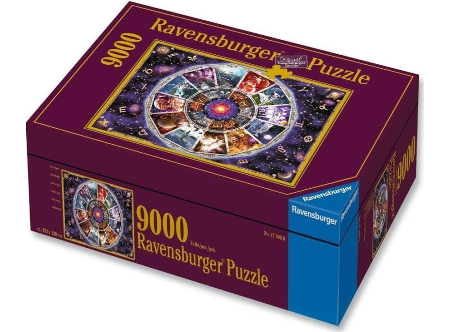 RAVENSBURGER Puzzle Astrologie - zvěrokruh 9000 dílků