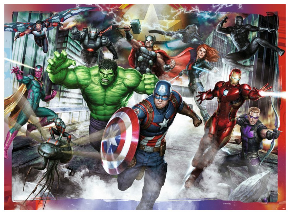 RAVENSBURGER Puzzle Avengers XXL 100 dílků