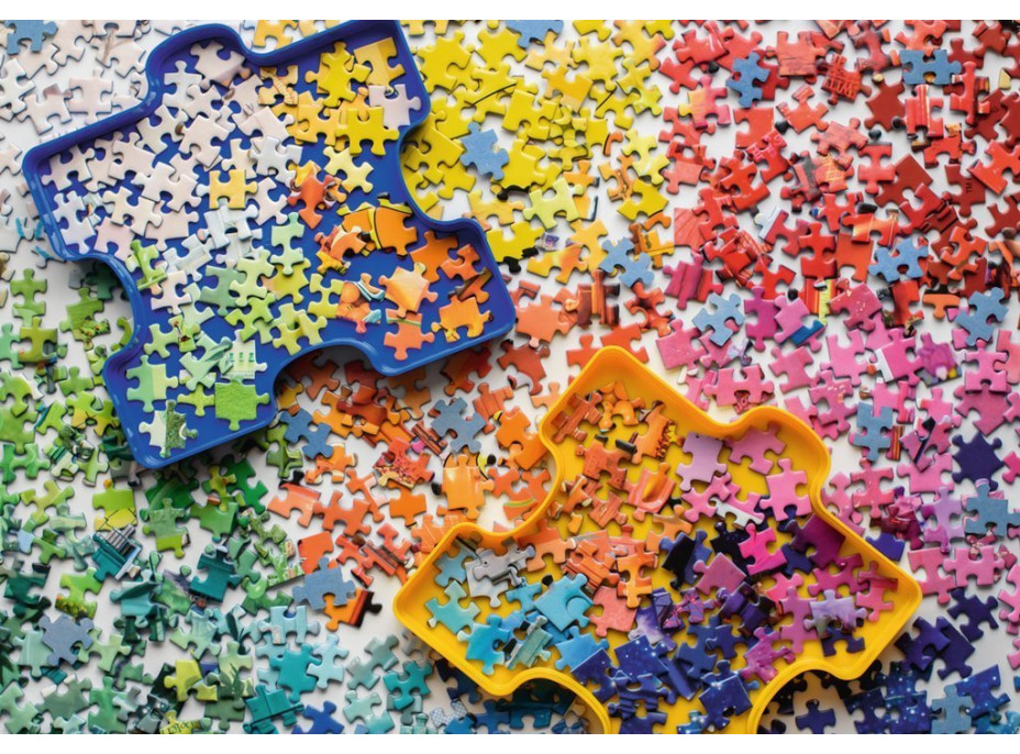 RAVENSBURGER Puzzle Barevná paleta dílků 1000 dílků