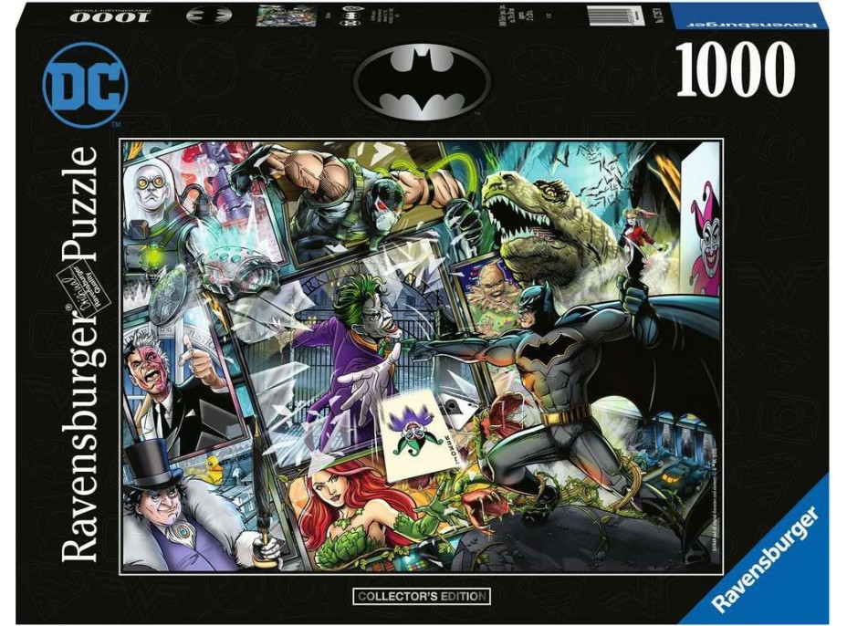 RAVENSBURGER Puzzle DC Comics: Batman 1000 dílků