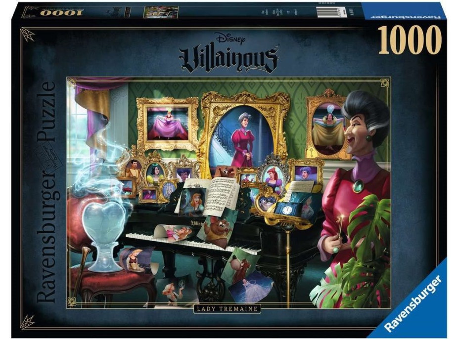 RAVENSBURGER Puzzle Disney Villainous: Lady Tremaine 1000 dílků