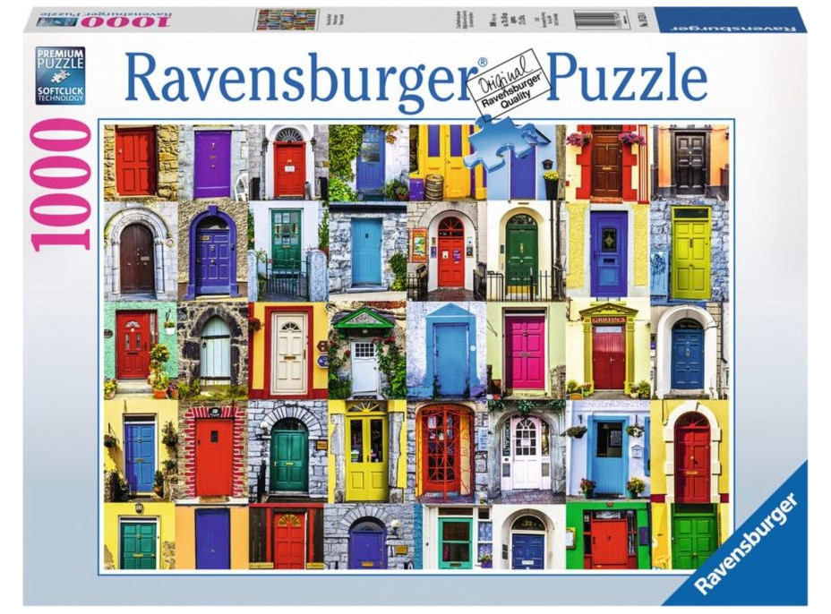 RAVENSBURGER Puzzle Dveře světa 1000 dílků