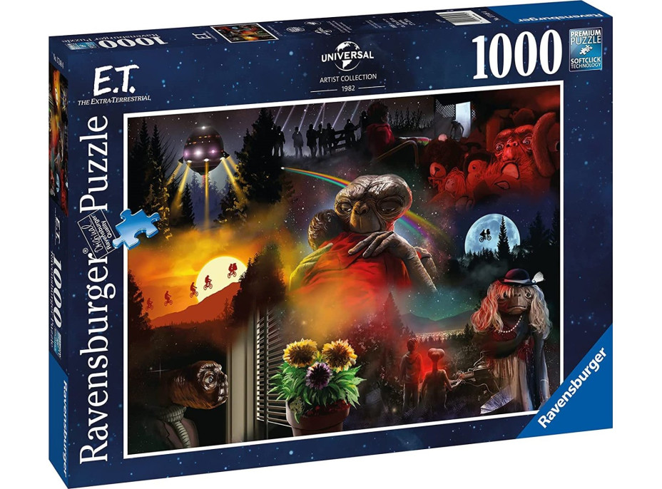 RAVENSBURGER Puzzle E.T. mimozemšťan 1000 dílků