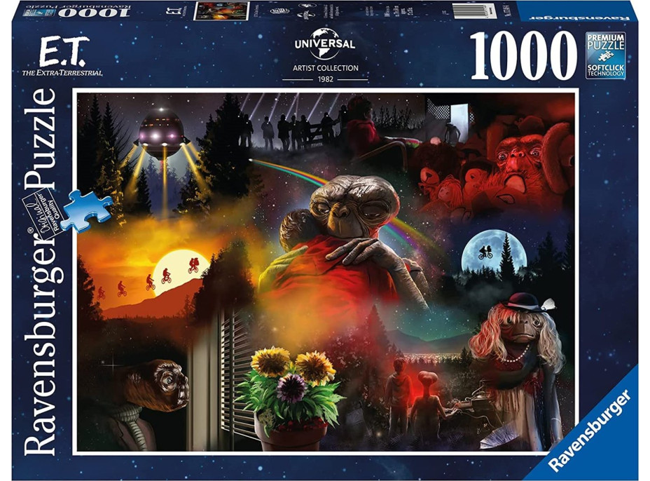 RAVENSBURGER Puzzle E.T. mimozemšťan 1000 dílků