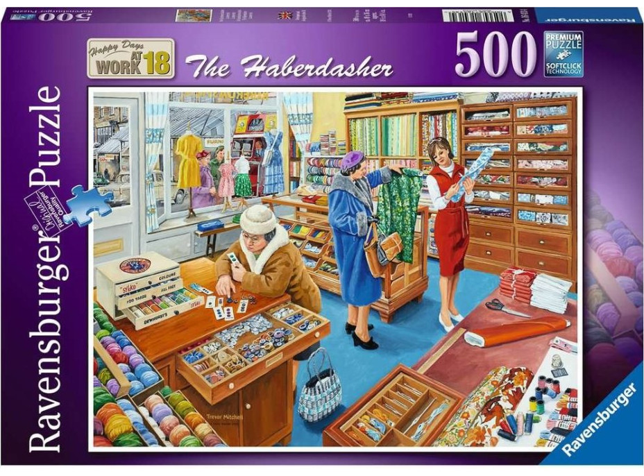 RAVENSBURGER Puzzle Galanterie 500 dílků