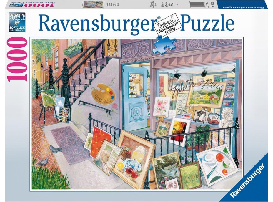 RAVENSBURGER Puzzle Galerie umění 1000 dílků