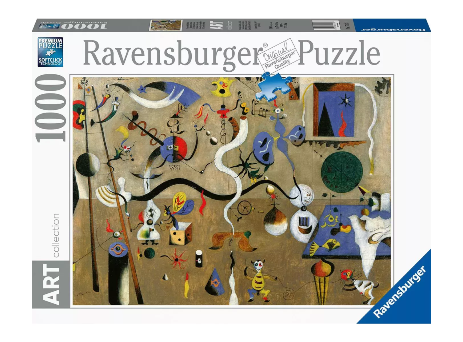 RAVENSBURGER Puzzle Art Collection: Harlekýnův karneval 1000 dílků