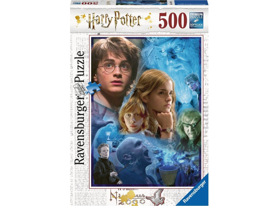 RAVENSBURGER Puzzle Harry Potter a Ohnivý pohár 500 dílků