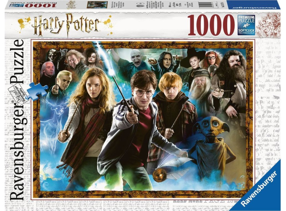 RAVENSBURGER Puzzle Harry Potter: Řád proti Smrtijedům 1000 dílků