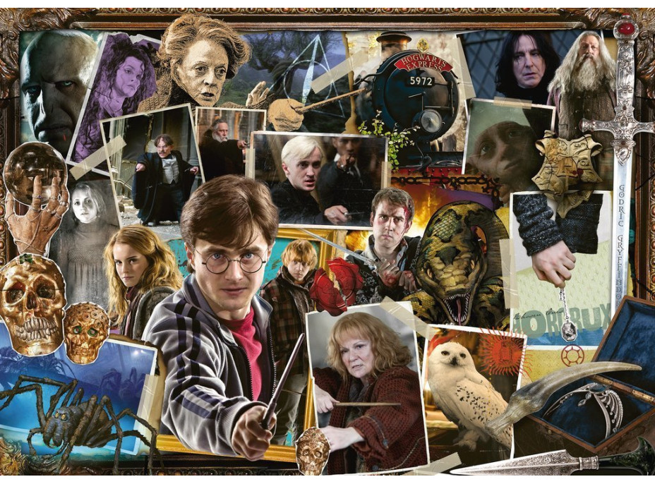 RAVENSBURGER Puzzle Harry Potter a Relikvie smrti 1000 dílků