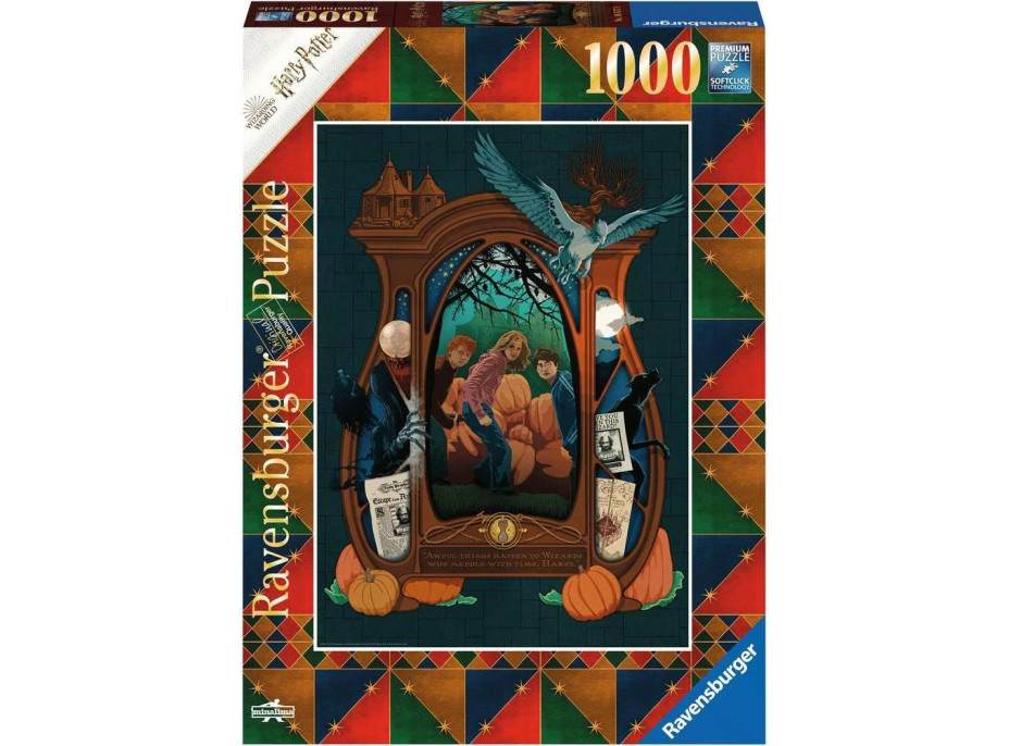 RAVENSBURGER Puzzle Harry Potter 3: V Hagridově záhonu 1000 dílků