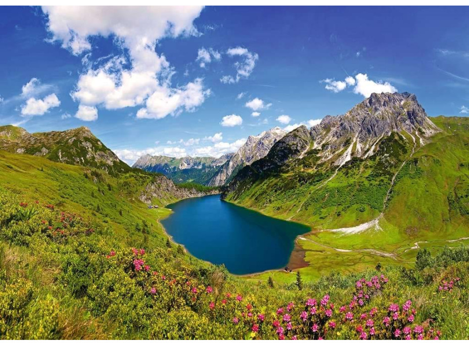 RAVENSBURGER Puzzle Jezero Tappenkarsee, Kleinarl, Rakousko 1000 dílků