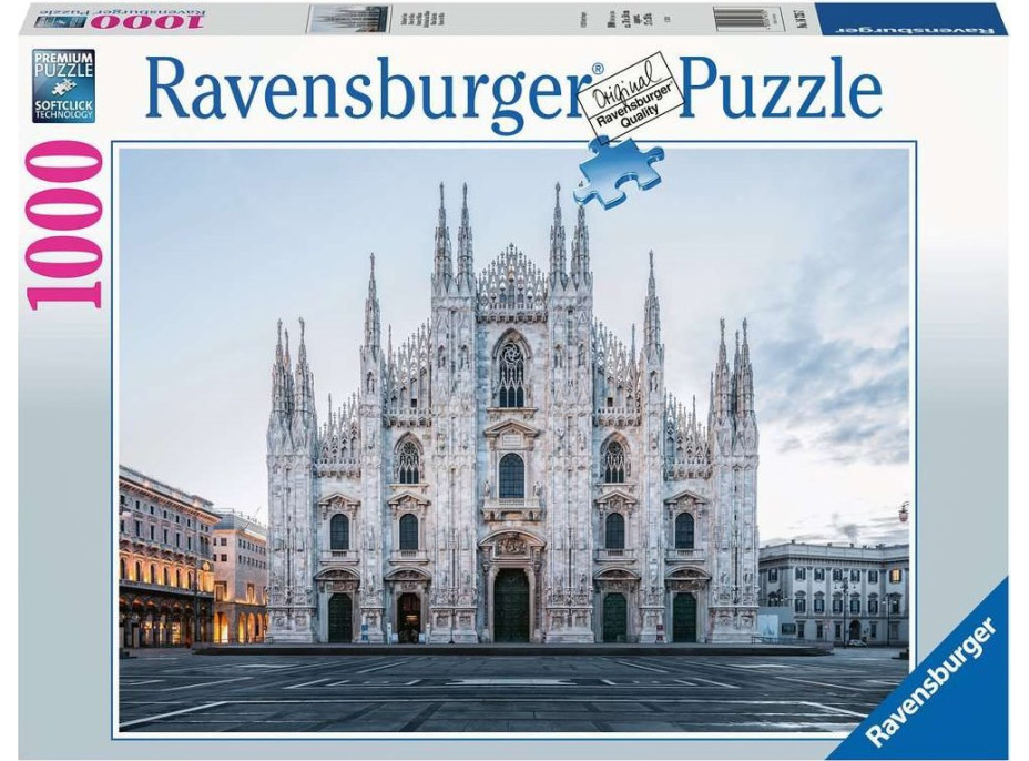 RAVENSBURGER Puzzle Duomo di Milano 1000 dílků