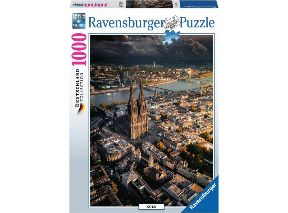 RAVENSBURGER Puzzle Katedrála v Kolíně nad Rýnem 1000 dílků