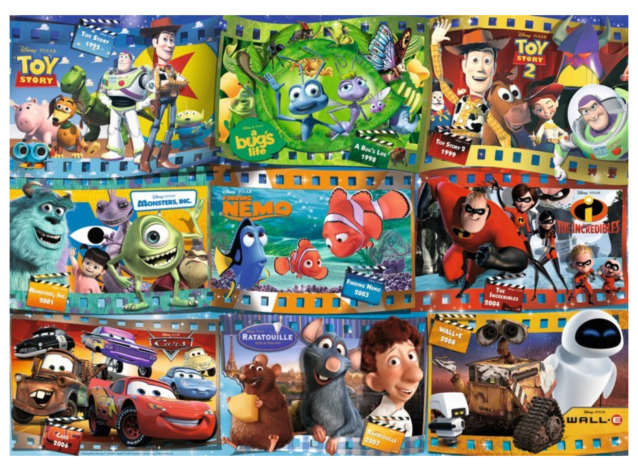 RAVENSBURGER Puzzle Svět Disney Pixar 1000 dílků