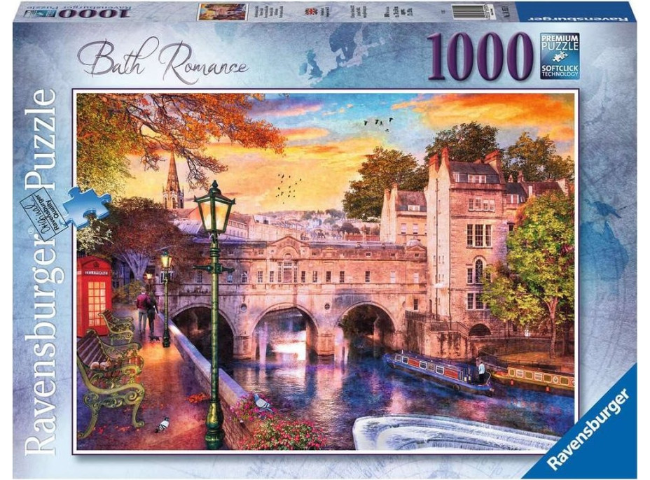 RAVENSBURGER Puzzle Lázeňská romantika 1000 dílků