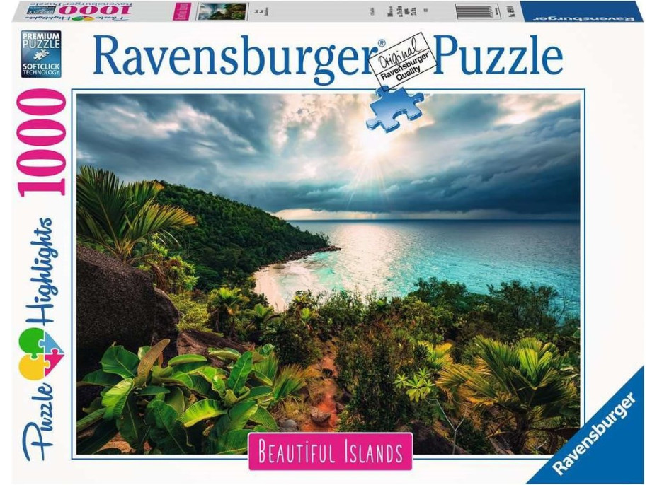 RAVENSBURGER Puzzle Nádherné ostrovy: Havaj 1000 dílků