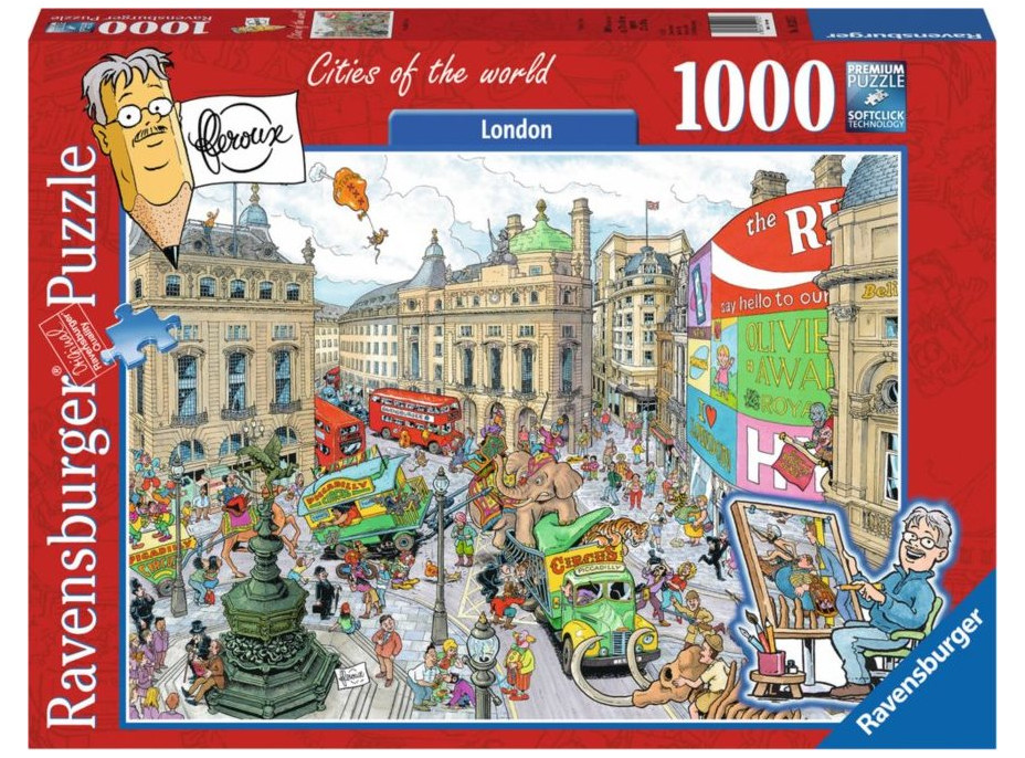 RAVENSBURGER Puzzle Města světa: Londýn 1000 dílků