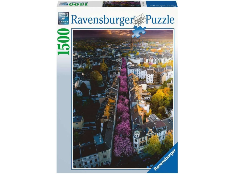 RAVENSBURGER Puzzle Rozkvetlý Bonn 1500 dílků